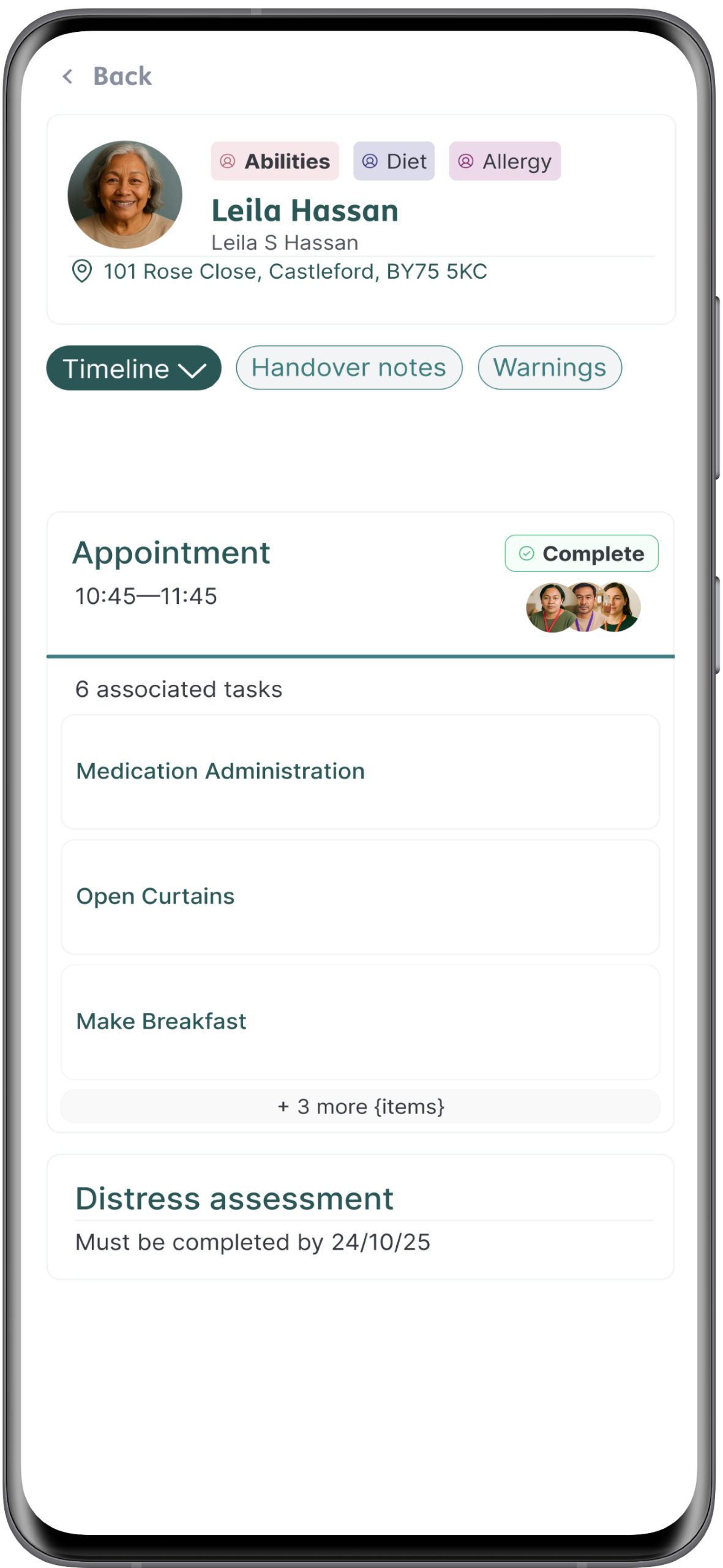 Nourish Better Care at Home on the new home care app