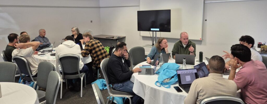 Teams working at the AI LAb